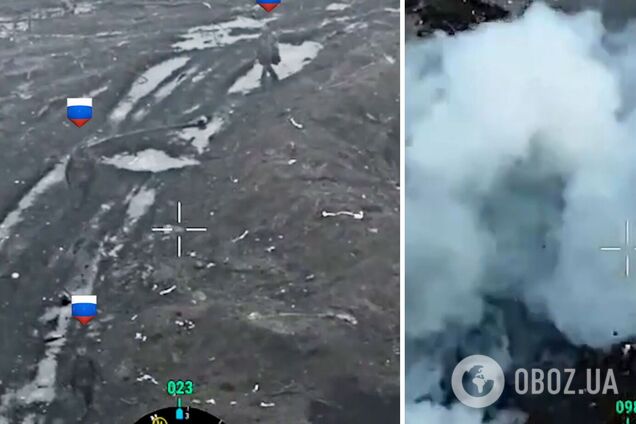 'Без шансов на побег или спасение': украинские военные показали, как уничтожают оккупантов с помощью дронов. Видео