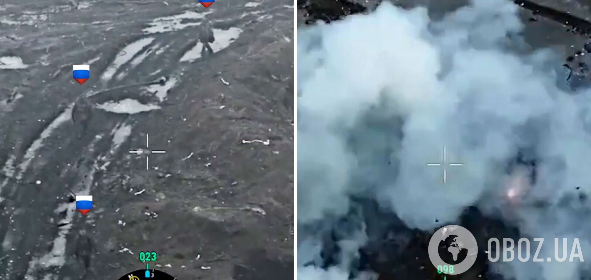 'Без шансів на втечу чи порятунок': українські військові показали, як нищать окупантів за допомогою дронів. Відео