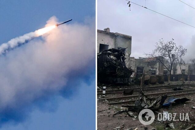 Росія завдала ракетного удару по залізниці на Одещині: серед поранених – діти