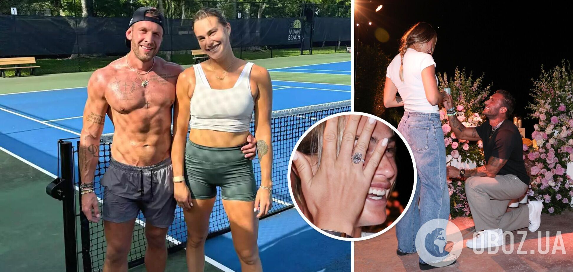 Найкращій тенісистці світу освідчився бразильський мільйонер, подарувавши каблучку за 3 млн доларів. Фото