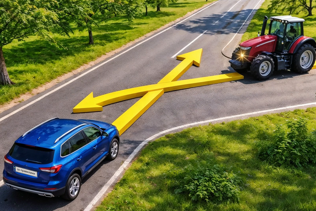 Хто повинен дати дорогу? Тест на знання ПДР