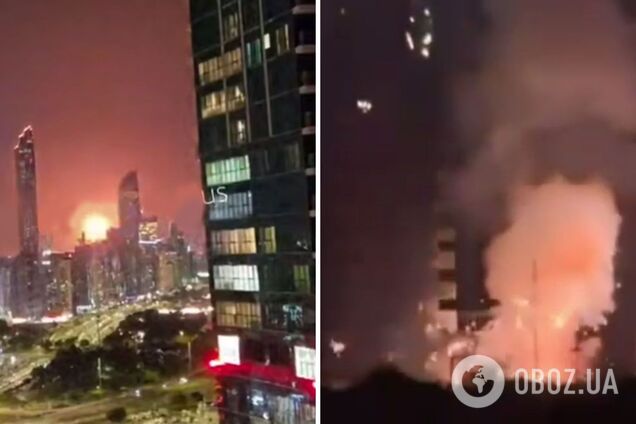 Иран атакует ОАЭ 'Шахедами': есть прилеты по небоскребам в Дубае. Видео
