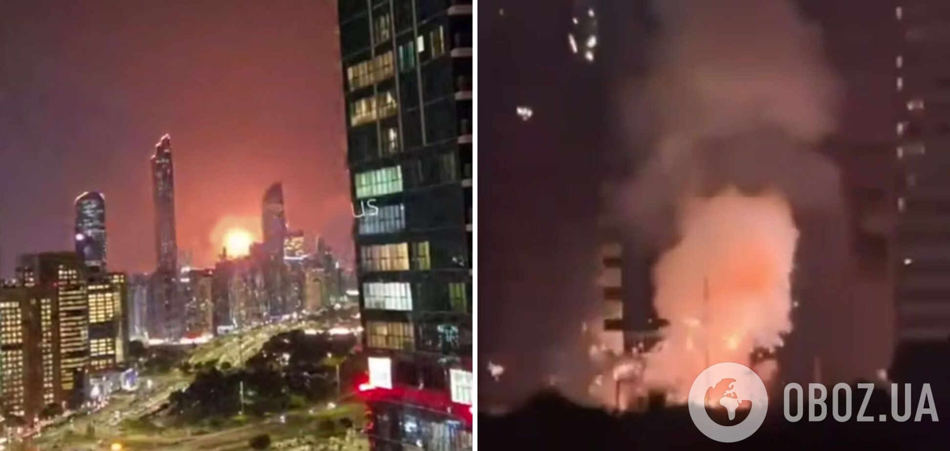 Иран атакует ОАЭ 'Шахедами': есть прилеты по небоскребам в Дубае. Видео