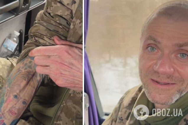 'Все это время держала одна мечта': освобожденный из плена защитник Мариуполя показал, ради кого должен был выстоять. Видео