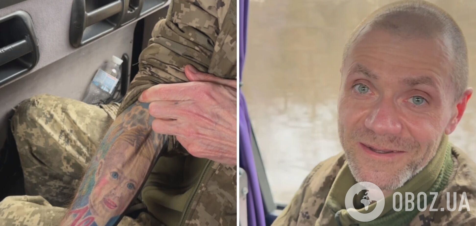 'Все это время держала одна мечта': освобожденный из плена защитник Мариуполя показал, ради кого должен был выстоять. Видео