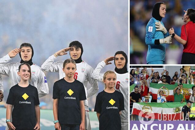 Збірній Ірану з футболу довелося відмовитися від бунту перед грою Кубку Азії серед жінок. Фотофакт