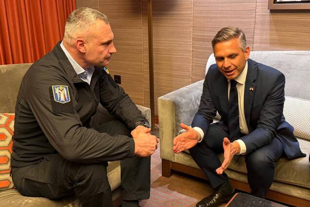 Кличко встретился с министром экономики, энергетики и туризма Австрии Гаттманнсдорфером