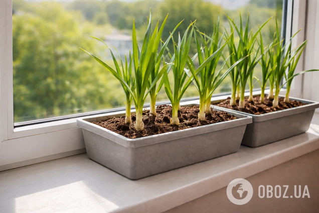 Як виростити часник на балконі: простий спосіб