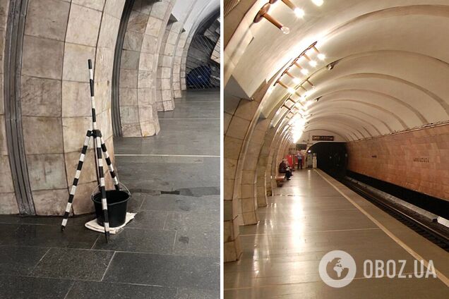 У Києві під час різких змін погоди і дощів 'протікає' метро: у КМДА пояснили, чи є небезпека для пасажирів