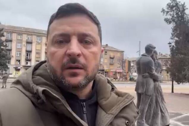 'Росіяни не відмовляються від війни': Зеленський відвідав Донбас і розповів про плани ворога на весну. Відео