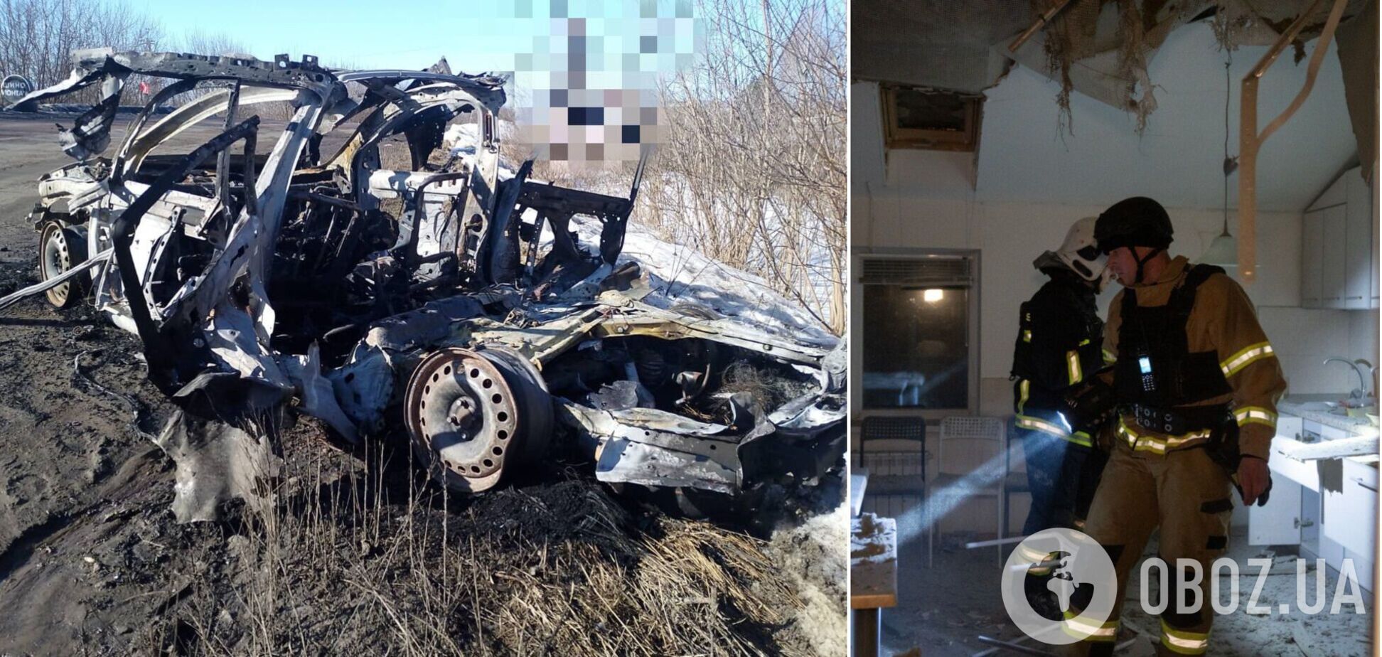 Оккупанты попали по машинам и домам на Сумщине: среди пострадавших – правоохранители. Фото