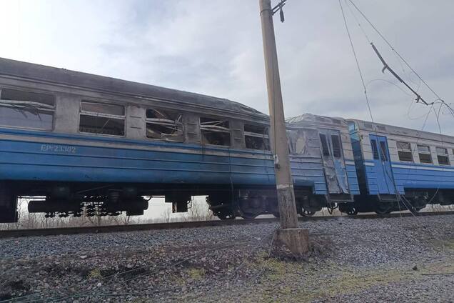 Российский БПЛА попал в поезд 'Киев-Сумы': на момент атаки в нем было около 200 пассажиров