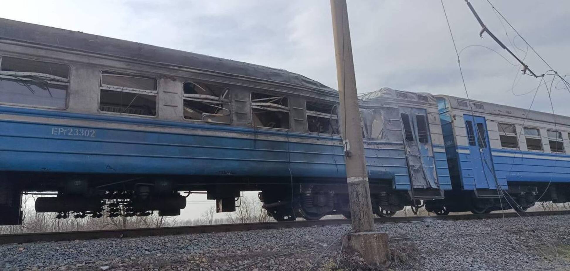 Российский БПЛА попал в поезд 'Киев-Сумы': на момент атаки в нем было около 200 пассажиров