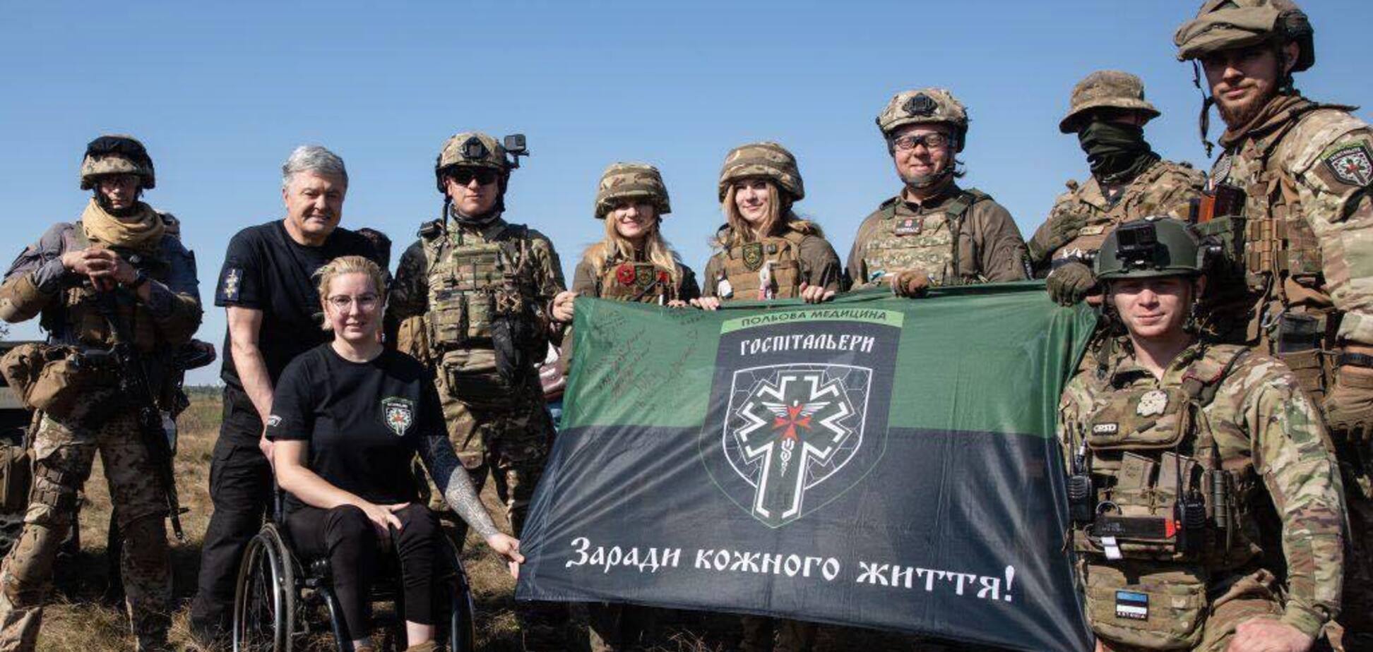 Которую никто не пошатнет, ее силу и мужество невозможно постичь: Порошенко выразил поддержку основательнице 'Госпитальеров'