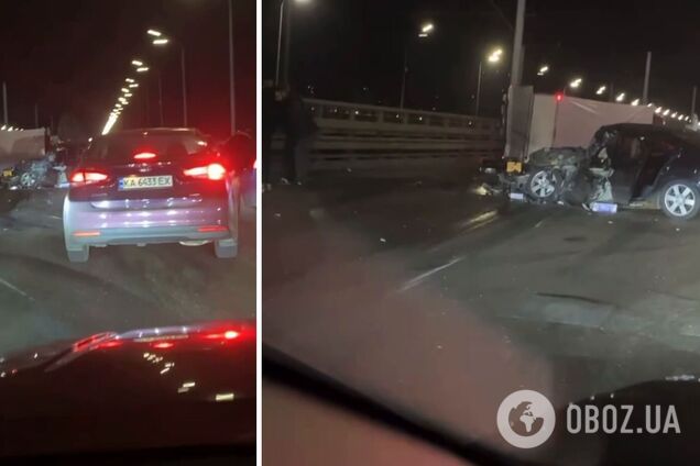 У Києві на Дарницькому мосту сталась ДТП: подробиці
