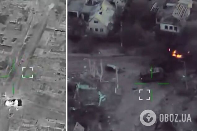 ЗСУ розбили дронами броньовану колону окупантів на Гуляйпільському напрямку. Відео