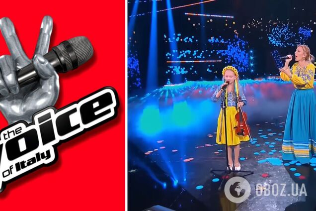 Розвернули усі крісла і довели до сліз: співачка Ілларія з донькою на 'Голосі' в Італії розчулила піснею про 'супергероїв' війни. Відео