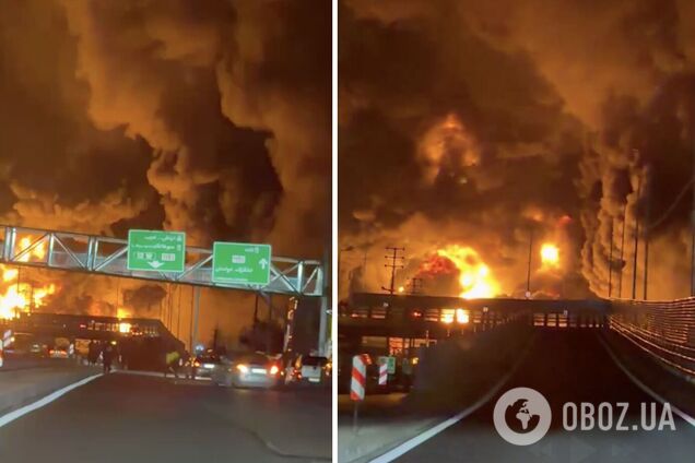 Израиль нанес масштабные удары по нефтяным объектам Ирана. Видео