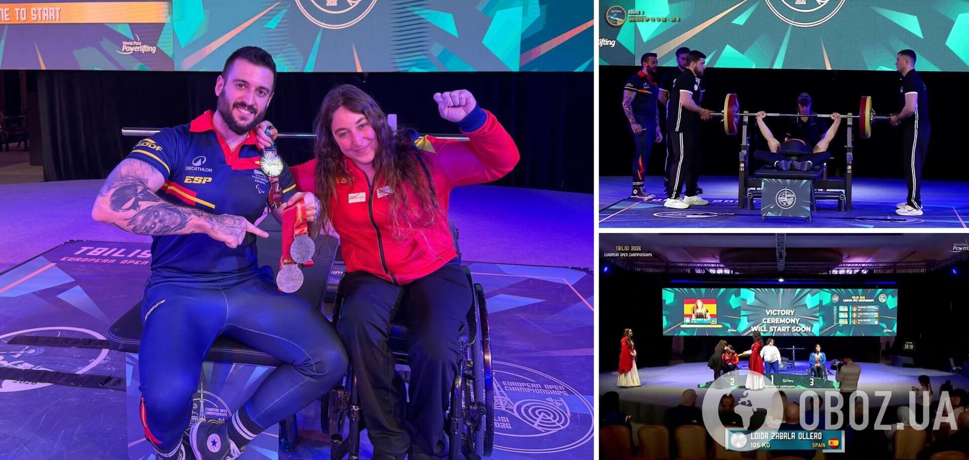 Испанская силачка с неоперабельнім раком 4-й степени стала вице-чемпионкой Европы, установив национальный рекорд. Видео