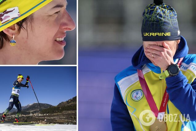 Українську біатлоністку-чемпіонку змусили прибрати напис 'Stop War' на Паралімпіаді-2026. Фотофакт