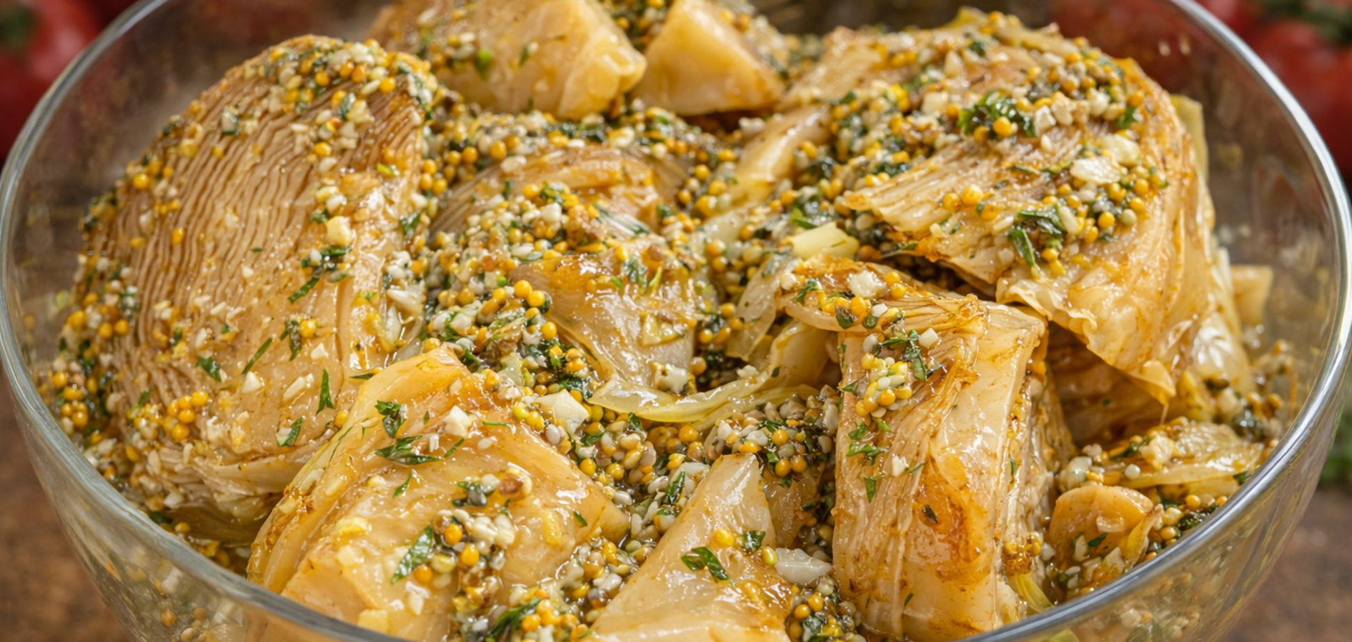 Вкусная запеченная капуста с чесноком: как приготовить