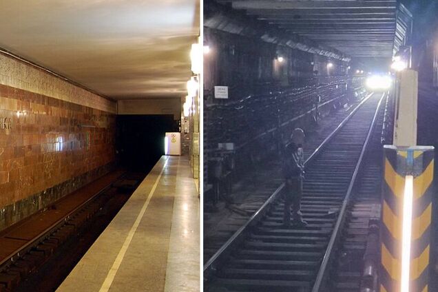 В Киеве из-за пассажира на путях останавливали движение поездов метро. Подробности, фото и видео