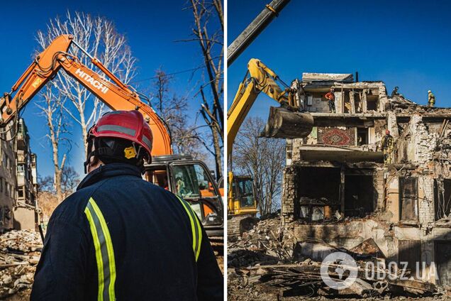 Серед жертв – двоє дітей: у Харкові завершили роботи на місці російського удару, оголошено День жалоби. Фото