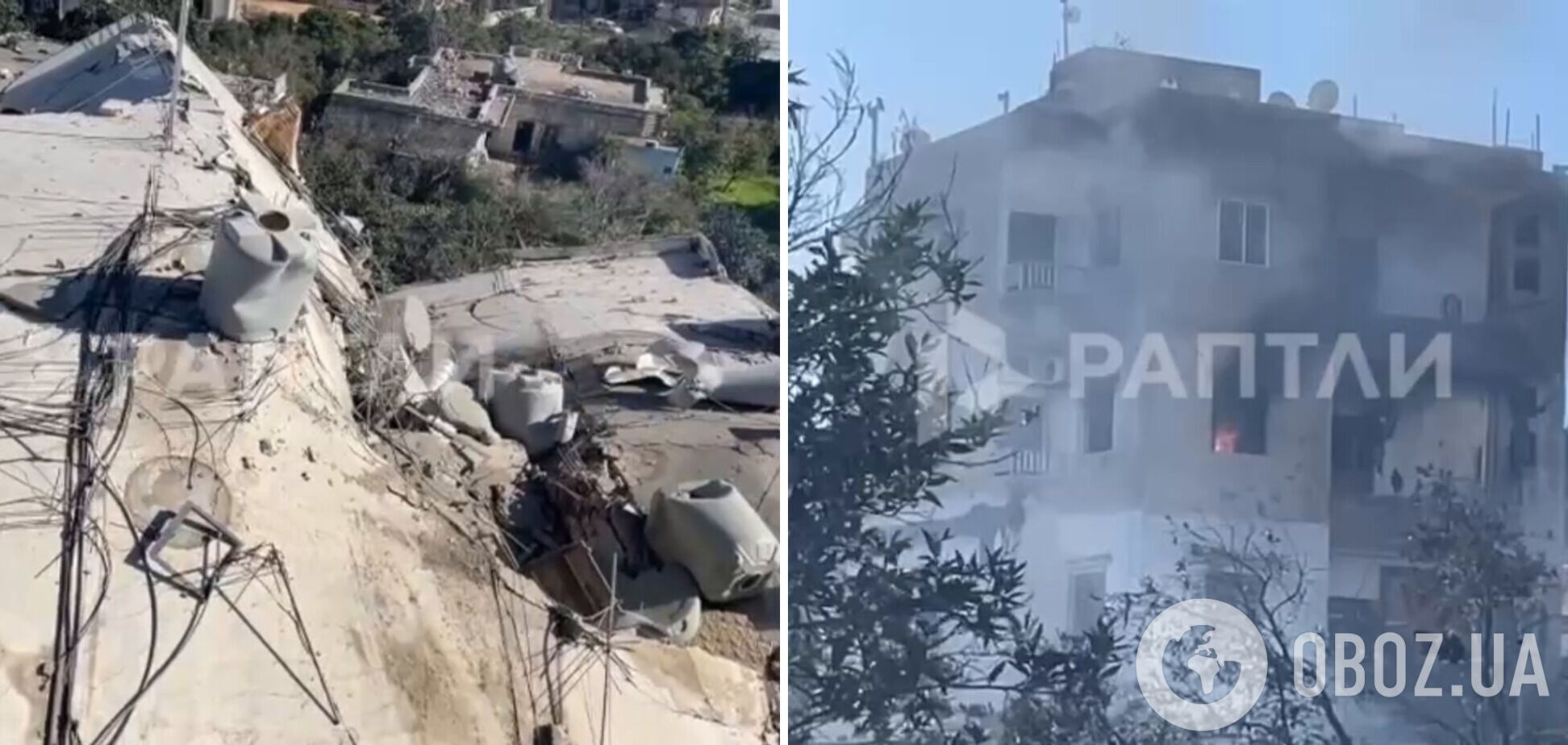 У Лівані внаслідок ізраїльської атаки знищено 'будинок російської культури': перетворився на руїни. Відео