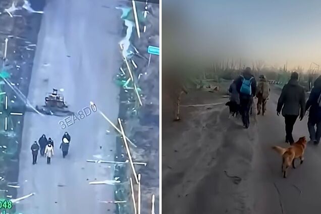 20 кілометрів пішки: як дрон врятував шістьох людей з Куп'янська. Відео