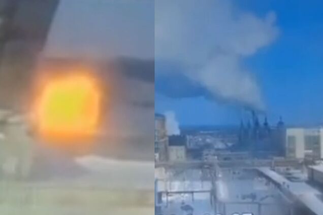 В России под удар попал завод 'УралХим' в Кировской области: приостановлено производство аммиака. Видео