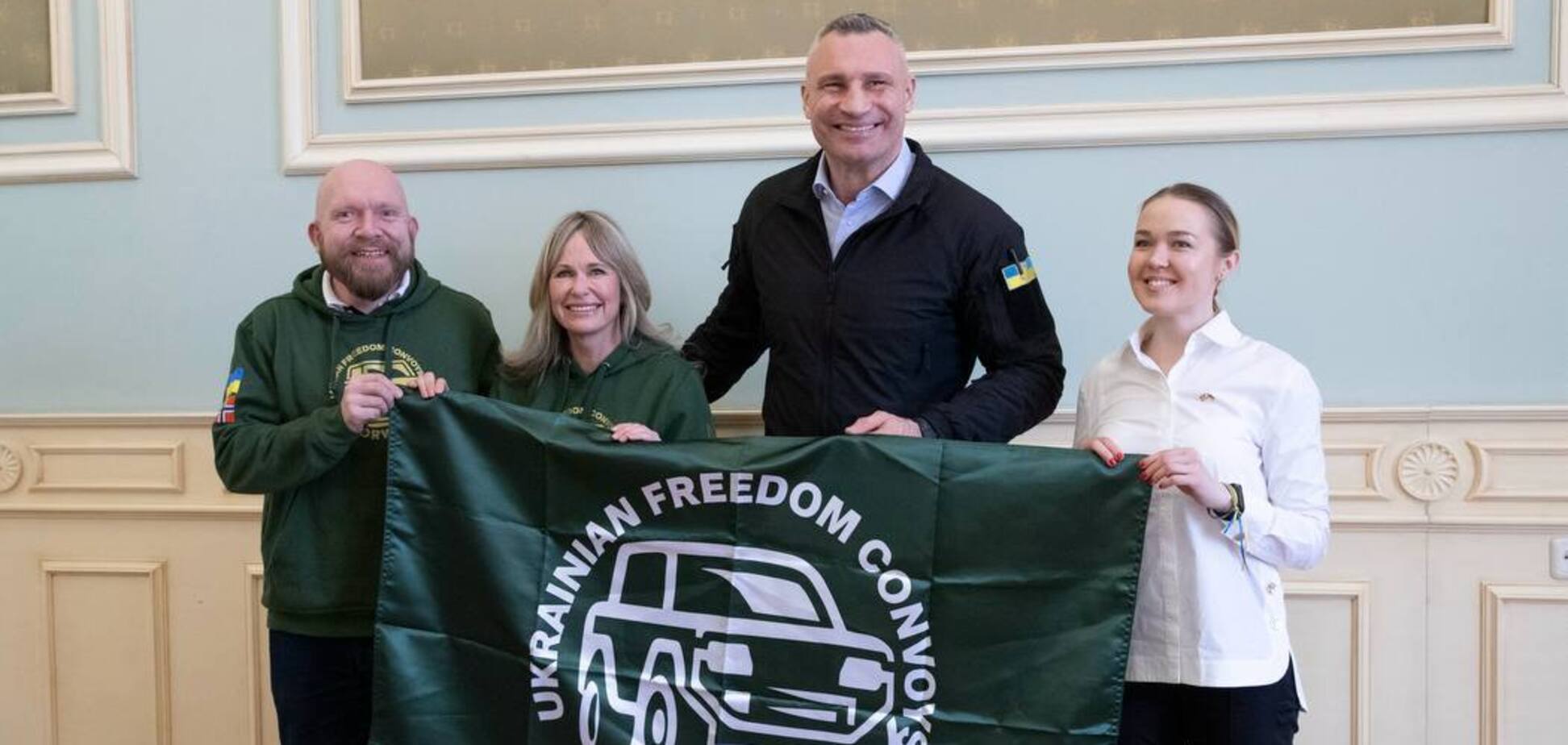 Кличко в Киеве встретился с главой Осло Анне Линдбу