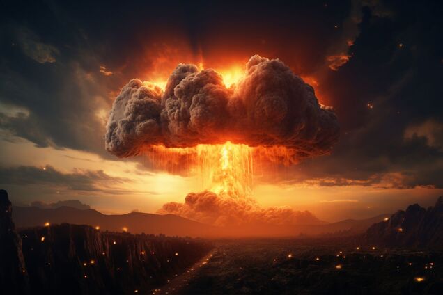 Иллюстрация - ядерный взрыв