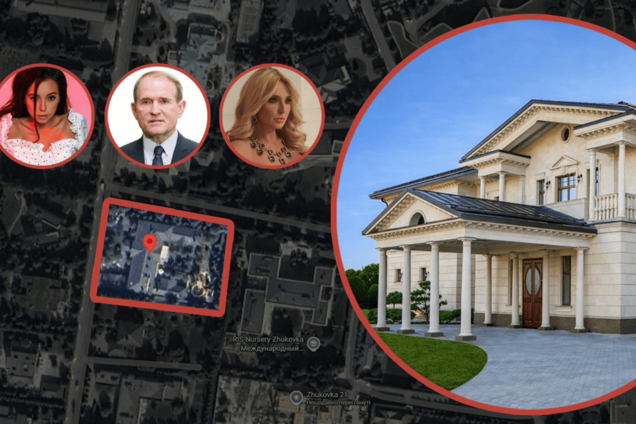 С собственным кинозалом и паркингом для пяти авто: у семьи Медведчука нашли имение на Рублевке. Фото и видео
