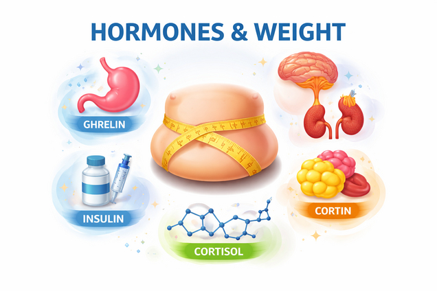 Гормони і вага: хто насправді керує апетитом