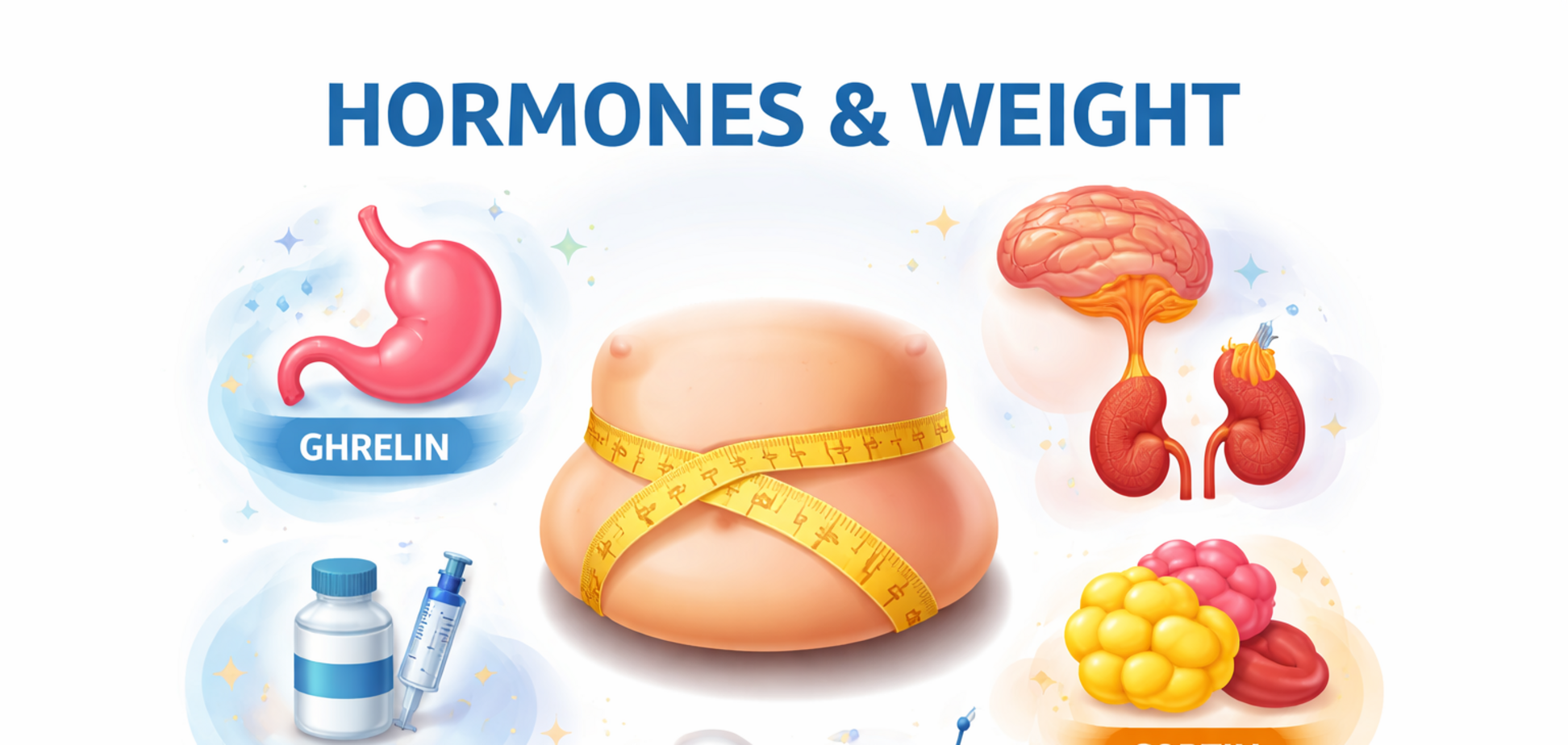 Гормони і вага: хто насправді керує апетитом