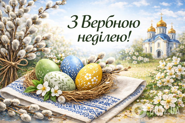 С Вербным воскресеньем 2026: красивые поздравления