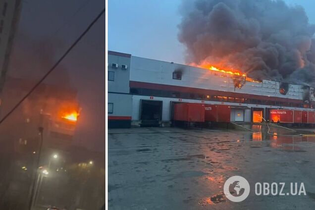 Росія атакувала Луцьк: знищено термінал Нової пошти, пошкоджено багатоповерхівку.  Фото і відео