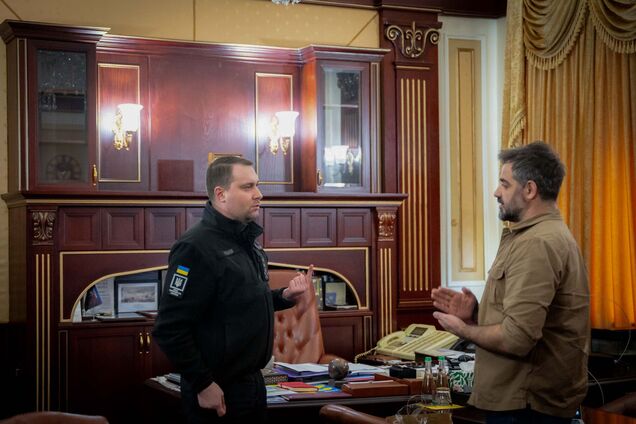 Режиссер фильма 'Киллхаус' Левицкий встретился с Будановым и поблагодарил за вклад ГУР в создание фильма