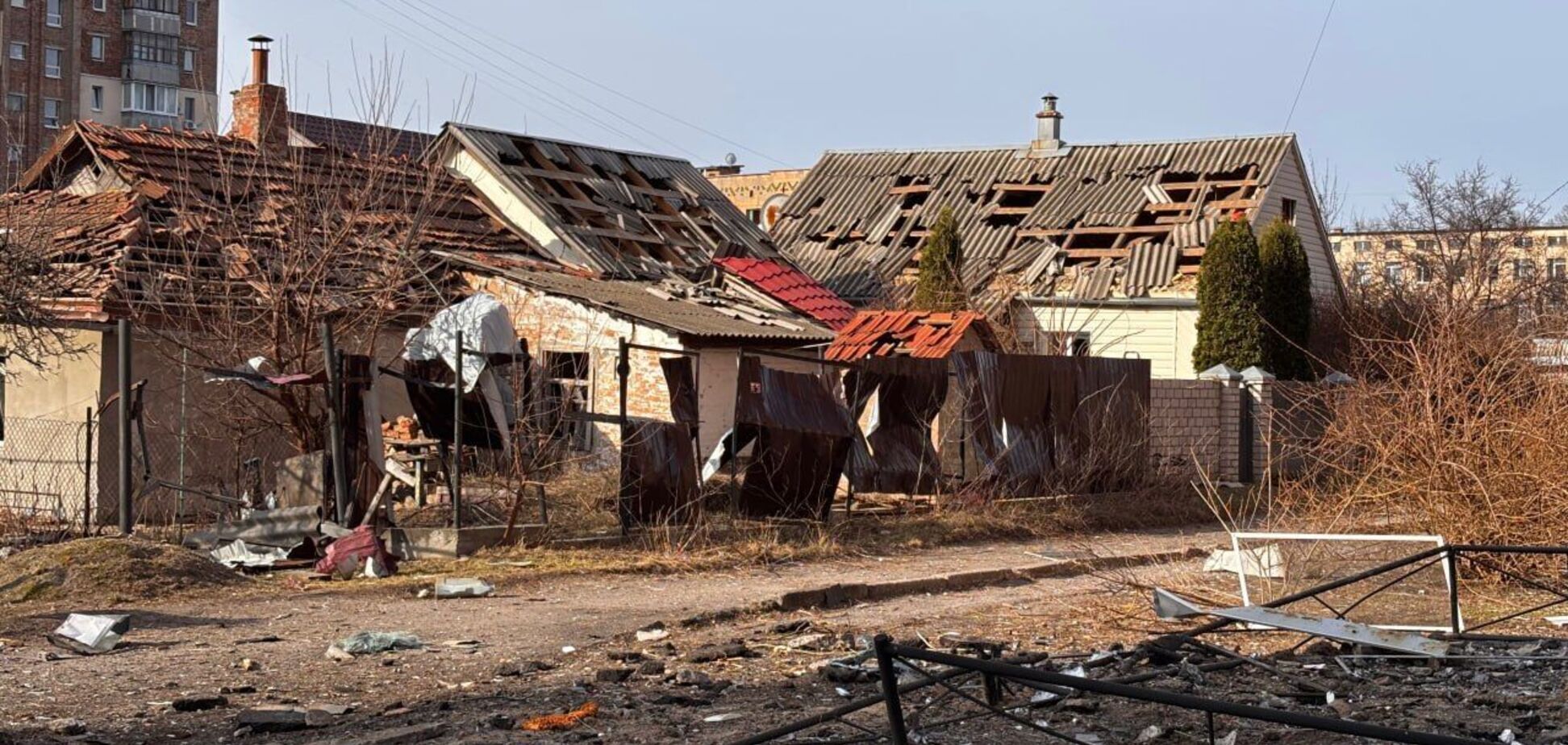 В Полтаве российский дрон упал на частный сектор: пострадали четыре человека, среди них – ребенок