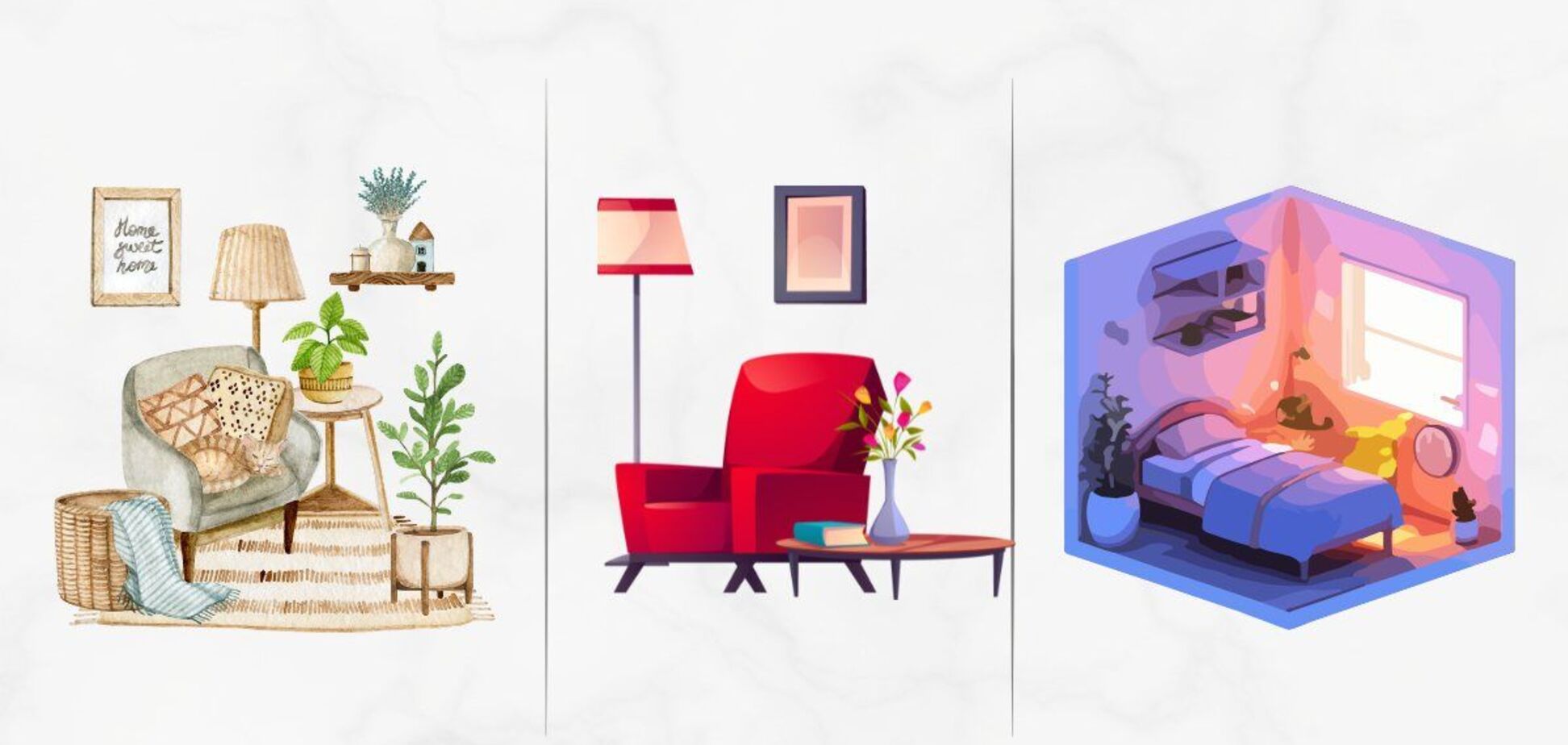 Оберіть кімнату: тест покаже життя вашої мрії