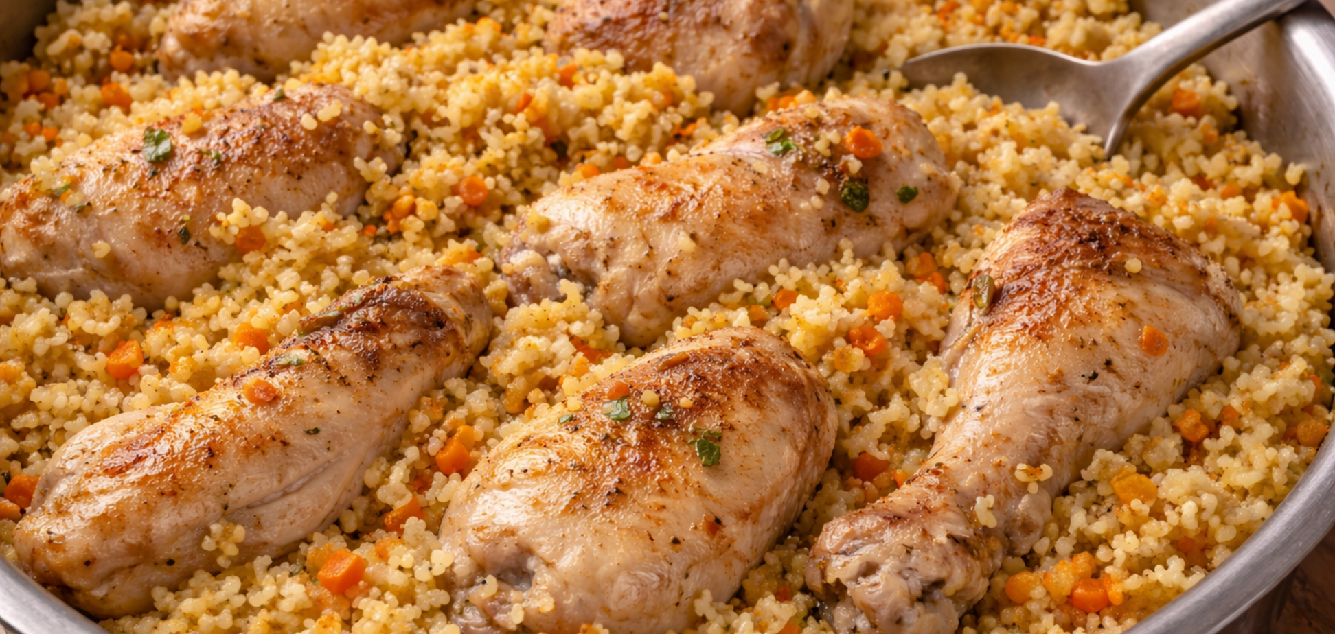 Курка з булгуром на сковорідці: рецепт швидкої страви для ситного обіду