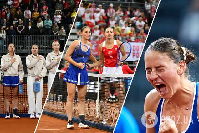 Збірна України з феєричної перемоги розпочала ЧС з тенісу, навісивши 6:0 Польщі