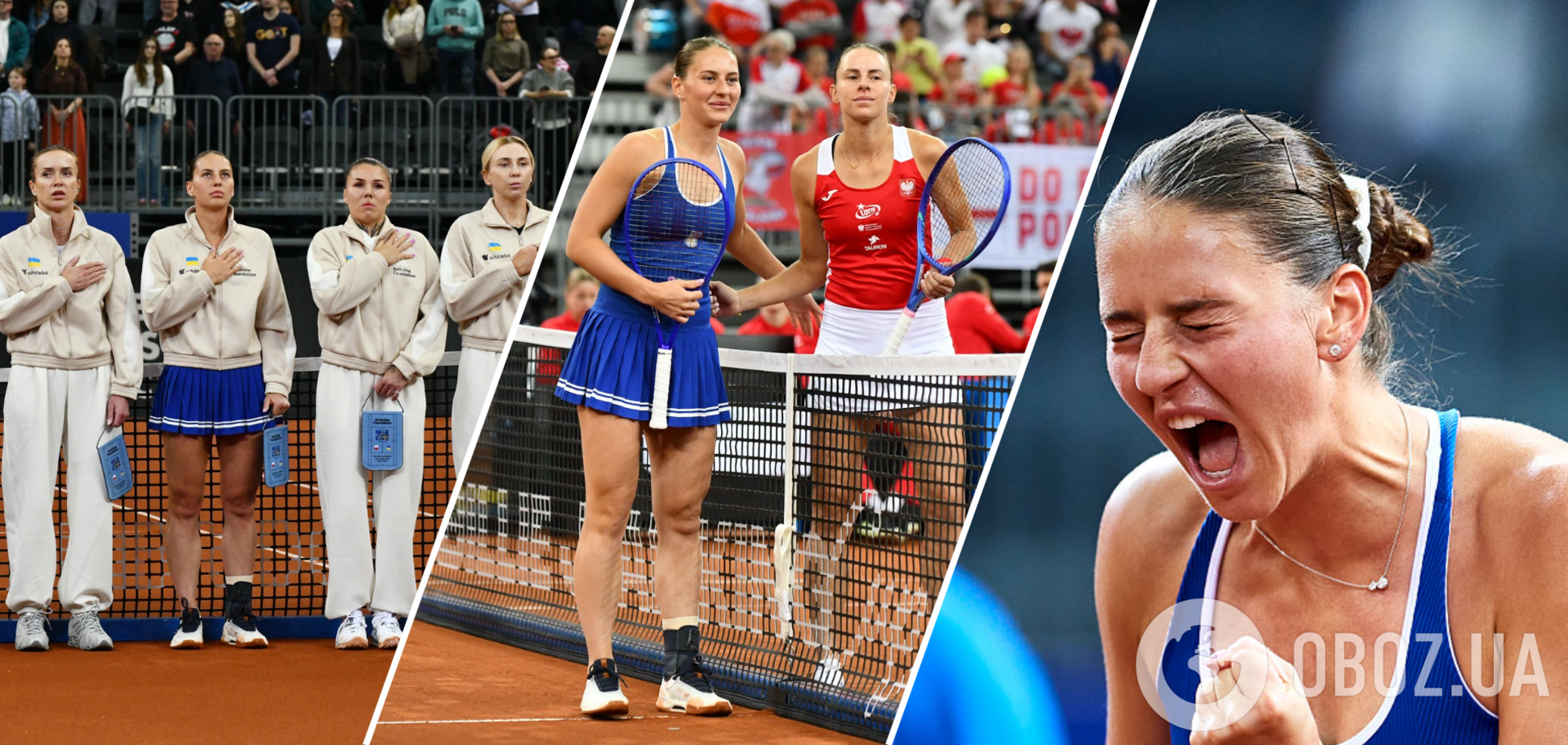 Збірна України з феєричної перемоги розпочала ЧС з тенісу, навісивши 6:0 Польщі