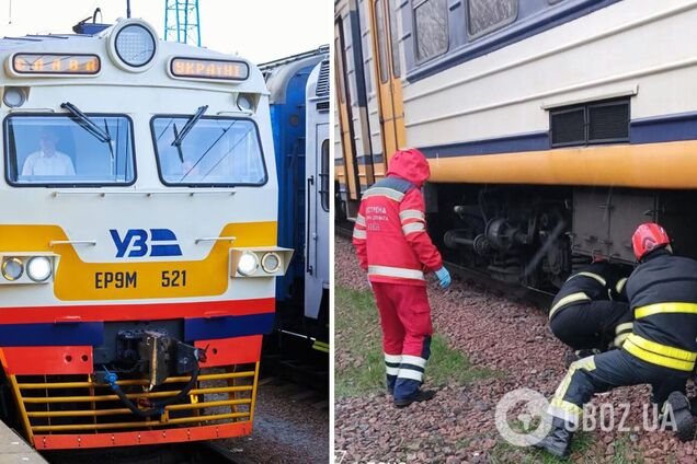 В Киеве под колесами городской электрички погиб мужчина. Подробности трагедии и фото