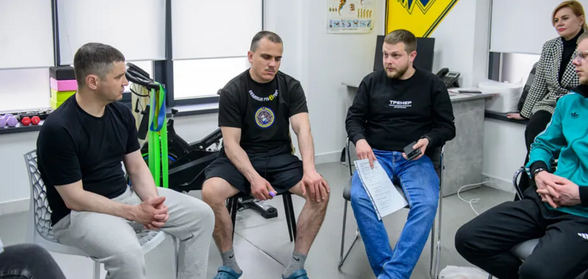 Защитник Мариуполя Кирилл Тюрнев провел тренинг по посттравматическому росту для ветеранов