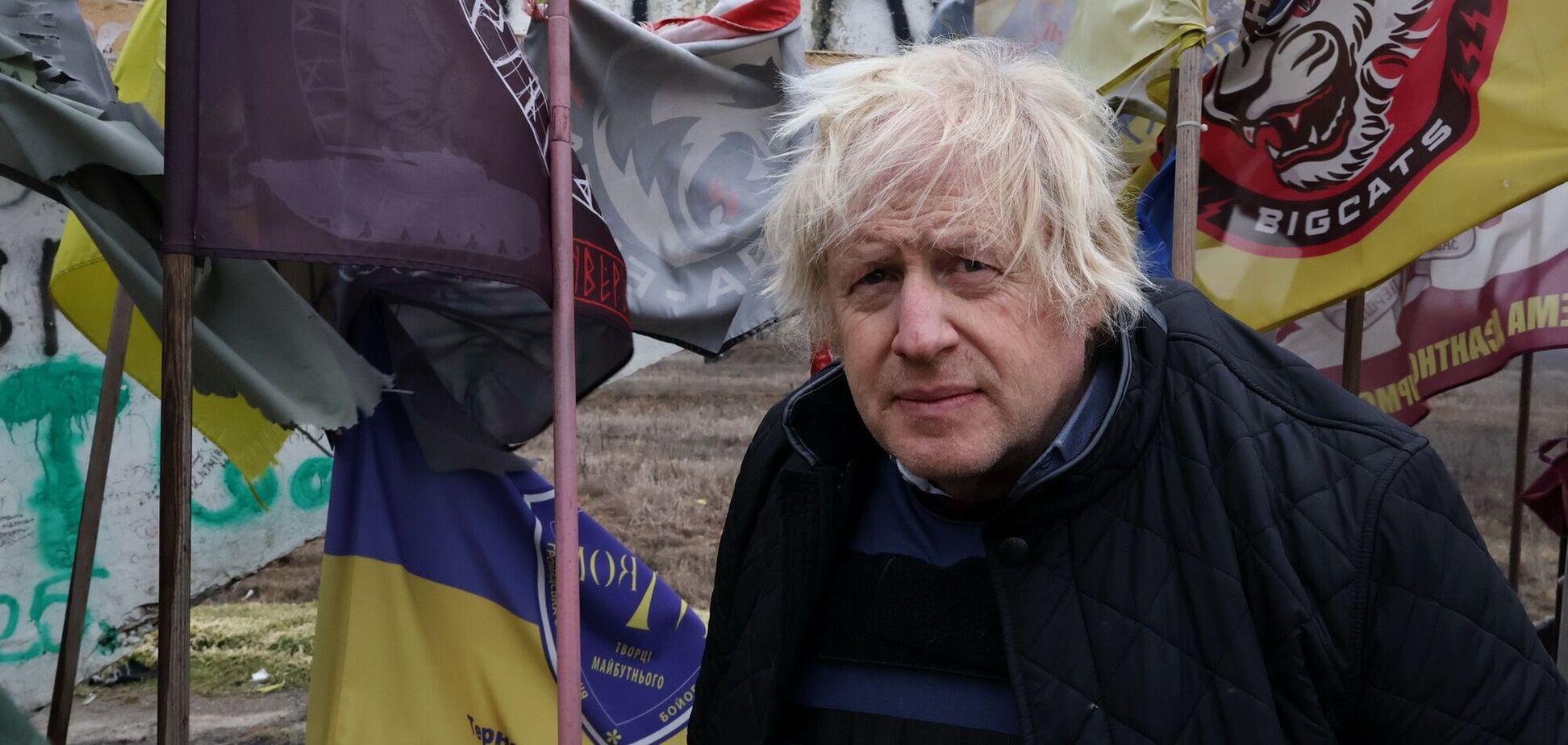 Борис Джонсон в Україні