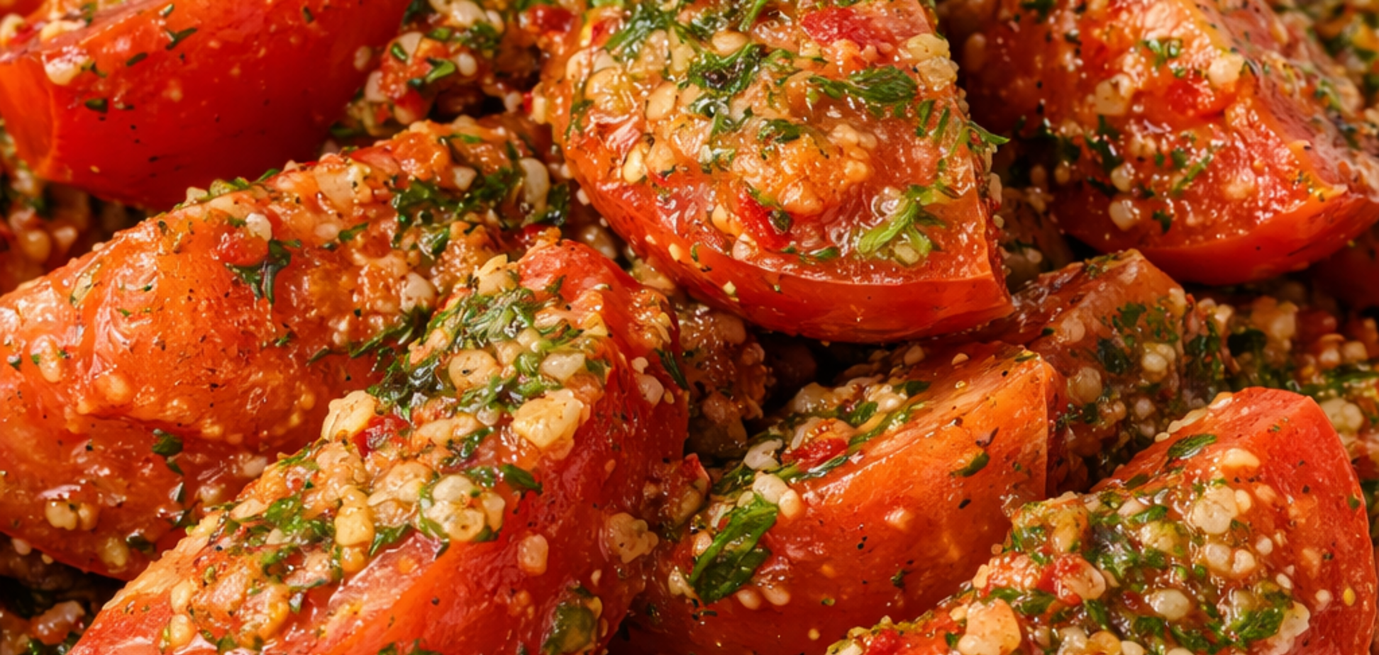 Закусочні помідори з перцем та часником: готуються 15 хвилин