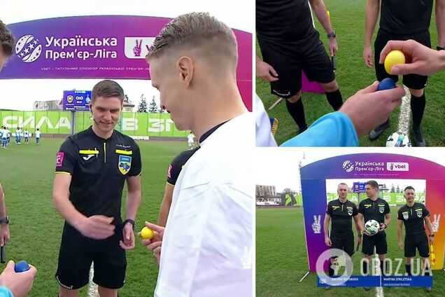 Футболісти 'Динамо' і 'Металіста 1925' провели найнезвичайніше жеребкування року перед матчем УПЛ. Відео