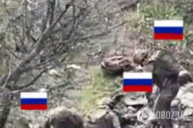 Во время перемирия россияне на фронте атаковали безоружных бойцов: ими оказались переодетые солдаты армии РФ. Видео 18+