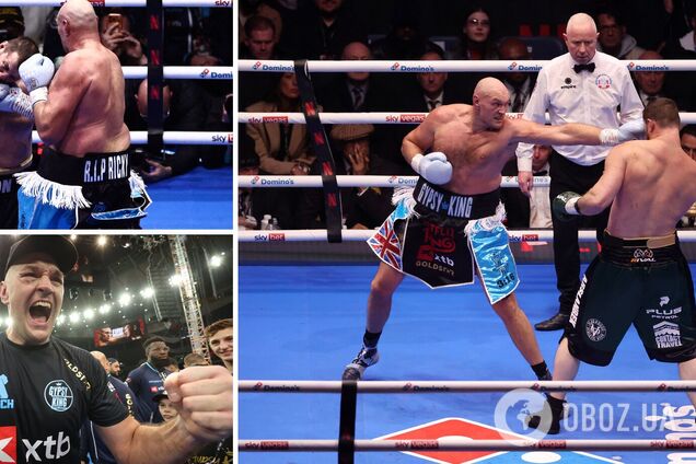 Тайсон Фьюри избил российского супертяжа в бою-камбэке. Видео